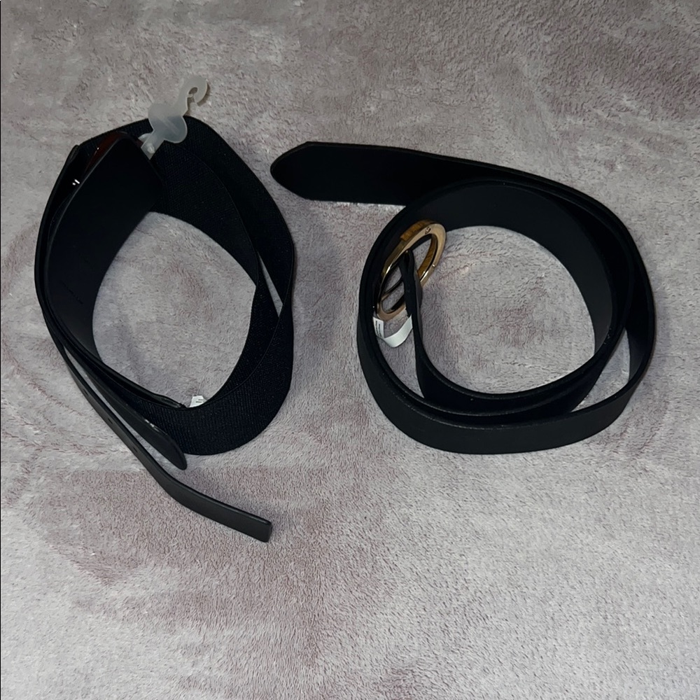 Black Leather Belts